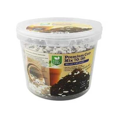 Hwm Coir Mix 70% Coir Thiab 30% Perlite